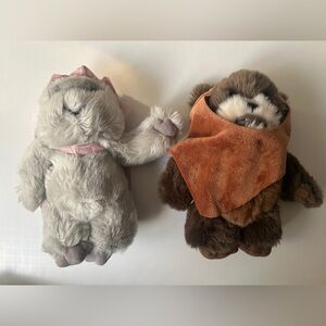 Disney Parks Star Wars Wicket Ewok Plush Stuffed Toys 9" Princess Kneessa